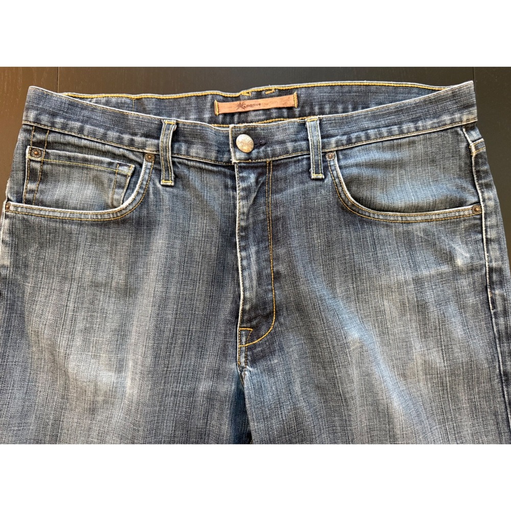 Agave Jeans Mens 36x30 No. 7 Waterman‎ Leucadia Flex Relaxed Straight Denim